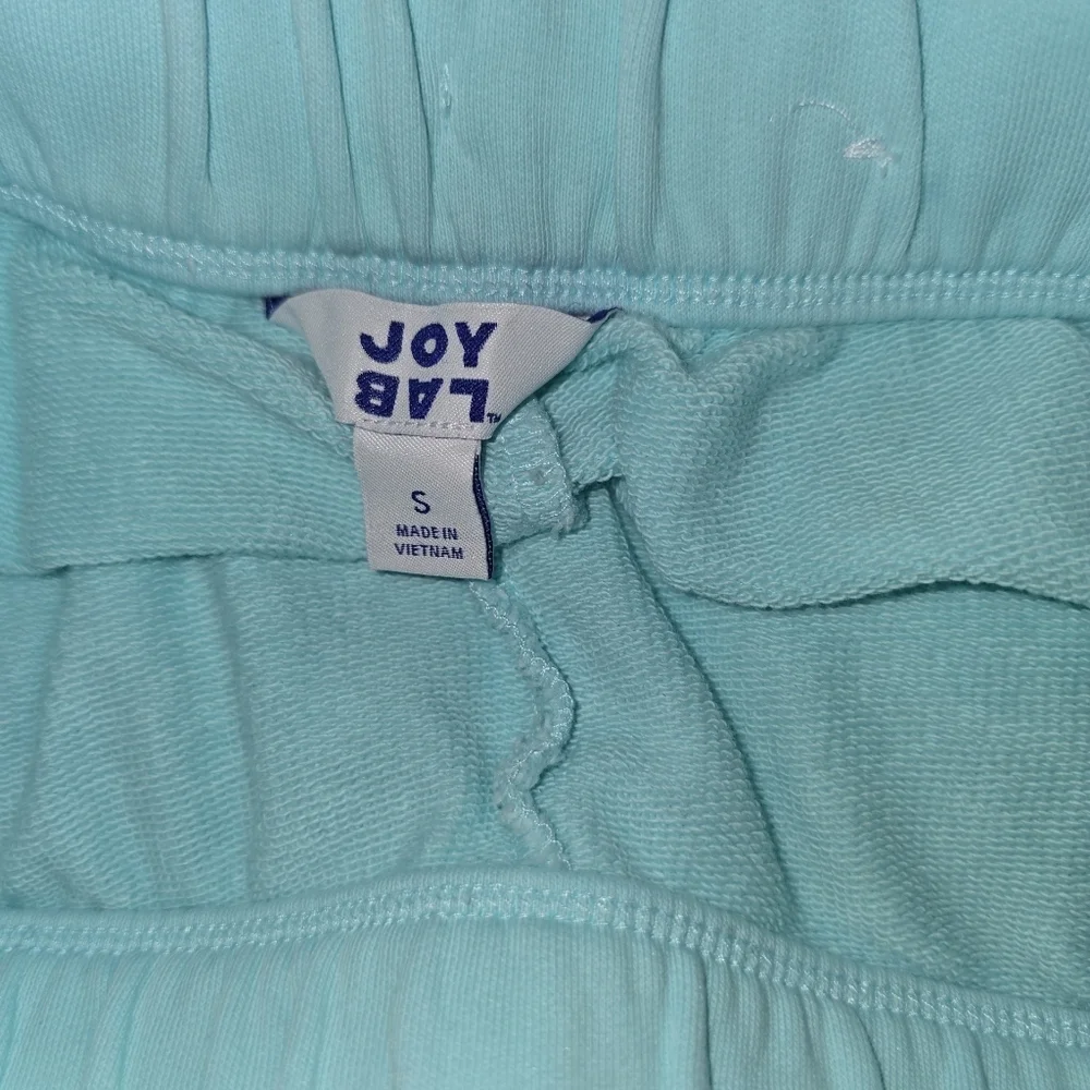 Womens JoyLab Light Blue Athletic Drawstring Shorts, Small, NWOT!